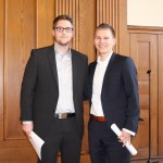 Prüfungsabsolventen Herr Christopher Bartels und Herr Morten Lucassen