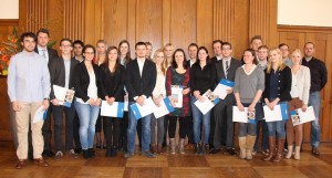 Prüflinge mit dem Prüfungsergebnis „sehr gut“.