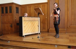 Musikalische Beiträge des Duos Sono Giocoso