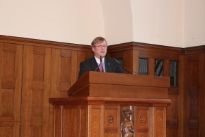Willem van der Schalk, Geschäftsführer der a.hartrodt Deutschland (GmbH & Co) KG und stellvertretender Vorsitzender des VHSp